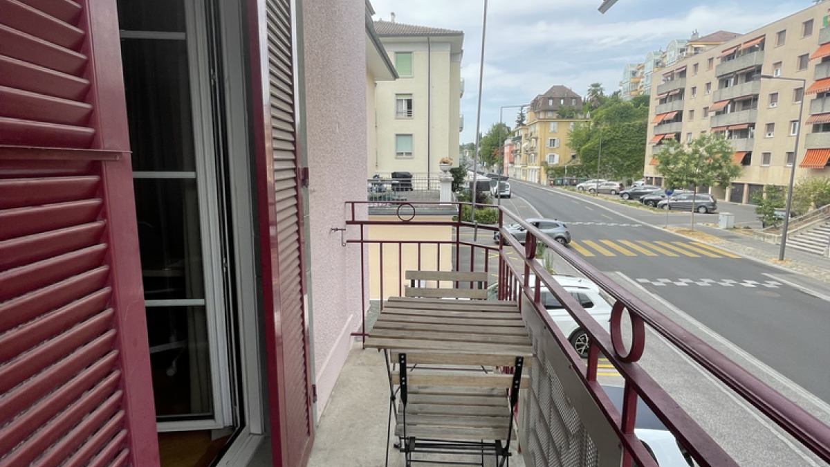 Bel appartement de 2,5 pièces près du parc de Valency