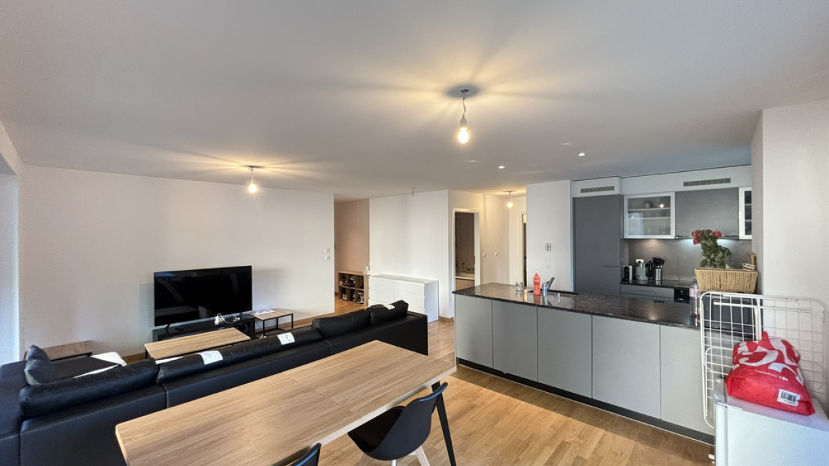 Bel appartement de 3 pièces dans un immeuble récent