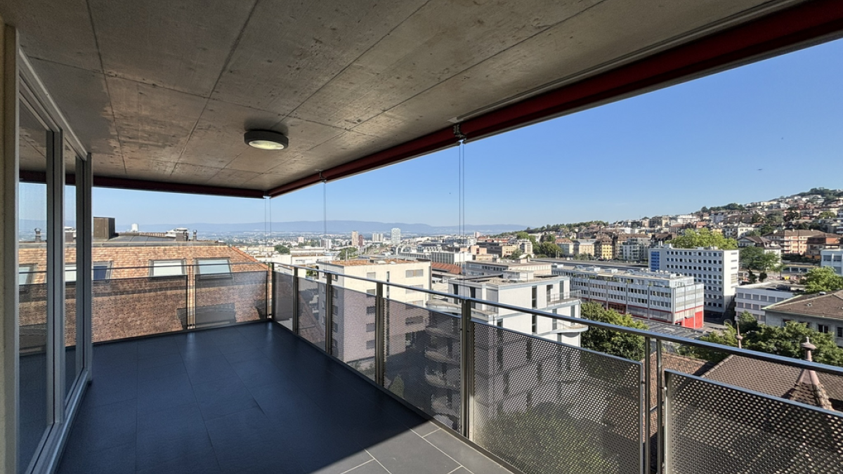 Bel appartement à louer, dans un immeuble récent à Tivoli - Lausanne