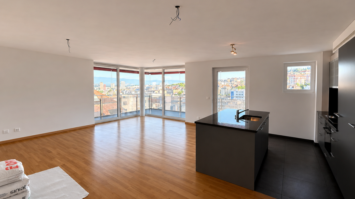 Bel appartement à louer, dans un immeuble récent à Tivoli - Lausanne