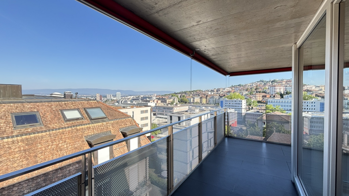 Bel appartement à louer, dans un immeuble récent à Tivoli - Lausanne