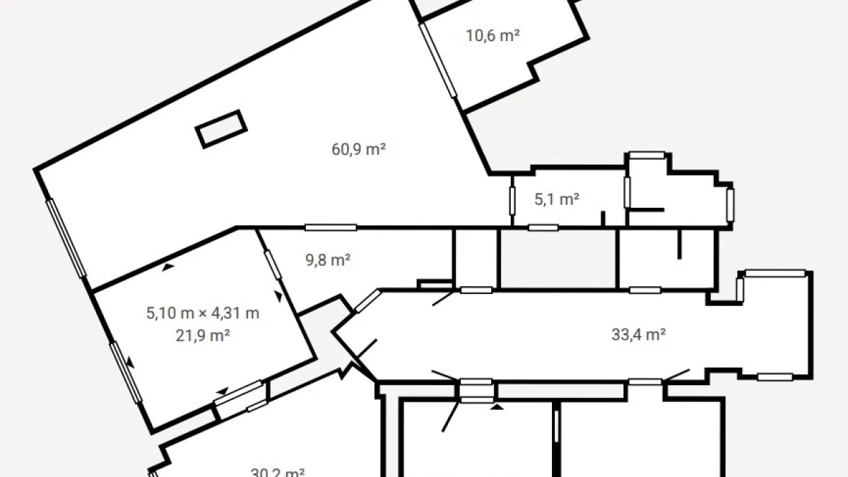 Bureaux dans le beau quartier de la Paix à Lausanne