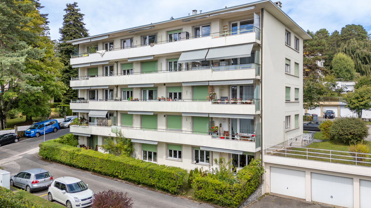 Appartement de 3 pièces au rez - Pully