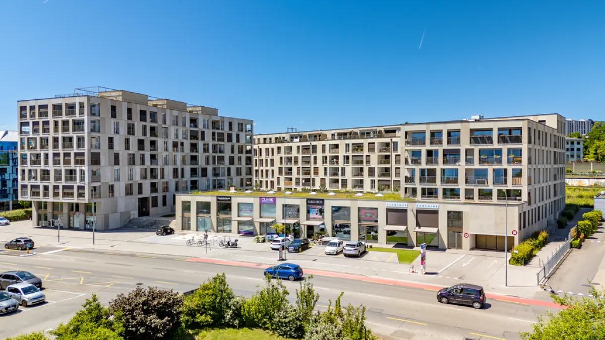 Superbe local commercial  de 168m2 au rez, idéalement situé à Morges