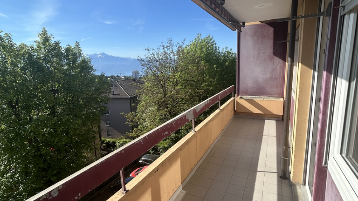 Appartement 4.5 pièces à Lausanne proche du métro