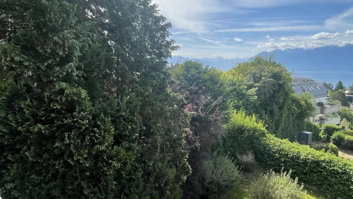 Bel appartement 2,5 pièces à Pully avec magnifique vue sur le Lac