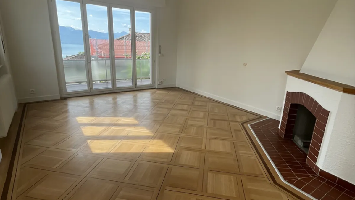 Bel appartement 2,5 pièces à Pully avec magnifique vue sur le Lac