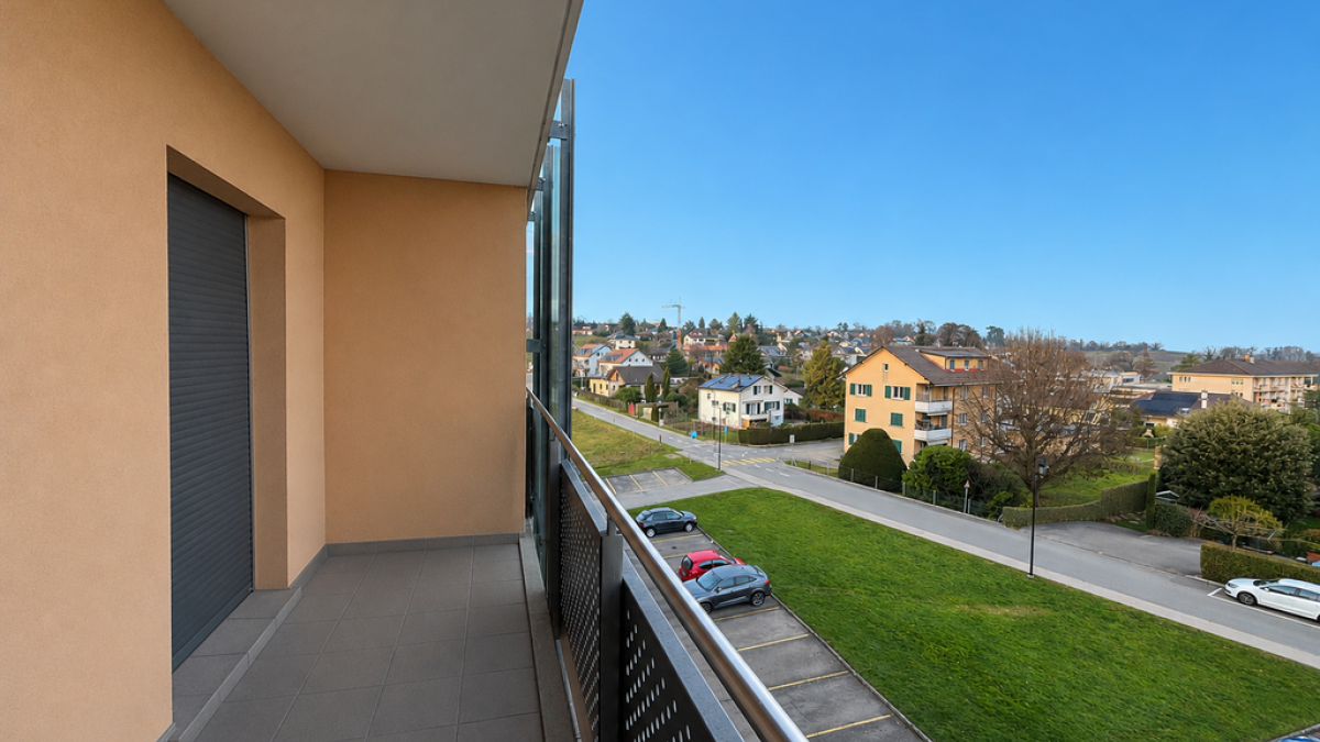 À louer Charmant appartement de 1 pièce à St-Prex