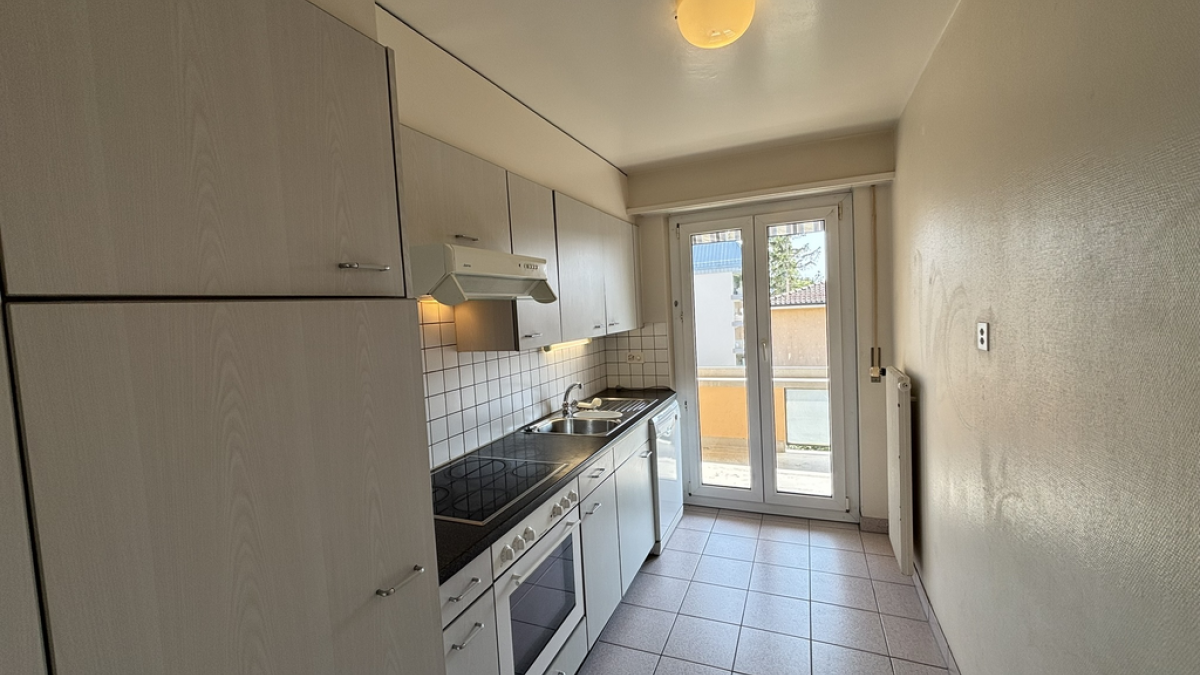 Appartement subventionné de 3 pièces à louer, proche du lac