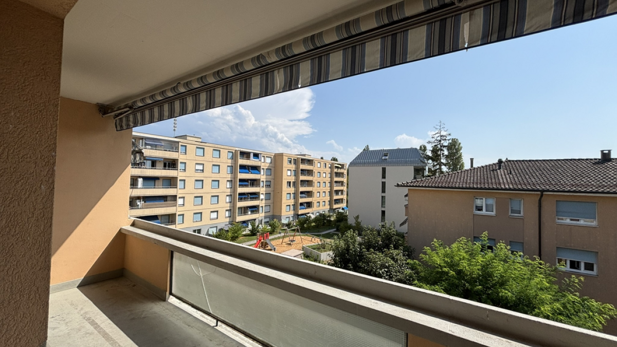 Appartement subventionné de 3 pièces à louer, proche du lac