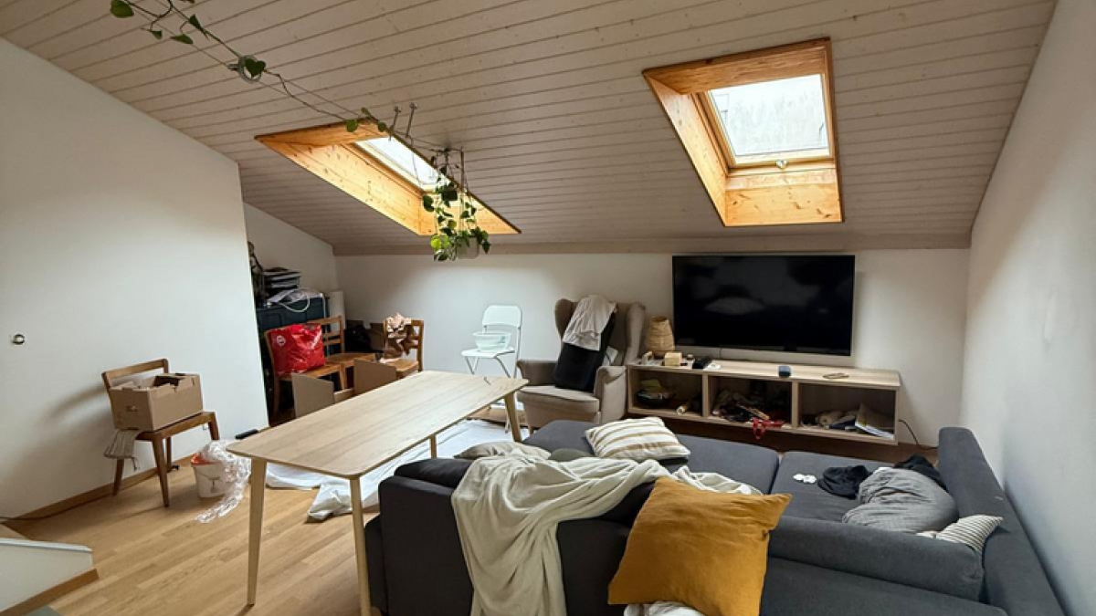 Duplex de 3 pièces au 3ème étage en plein coeur de Lausanne