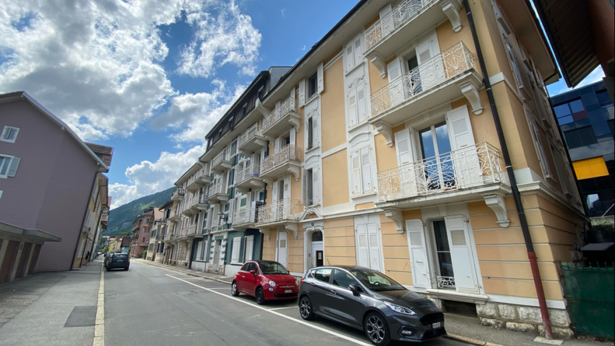 A proximité du centre-ville et de la gare CFF