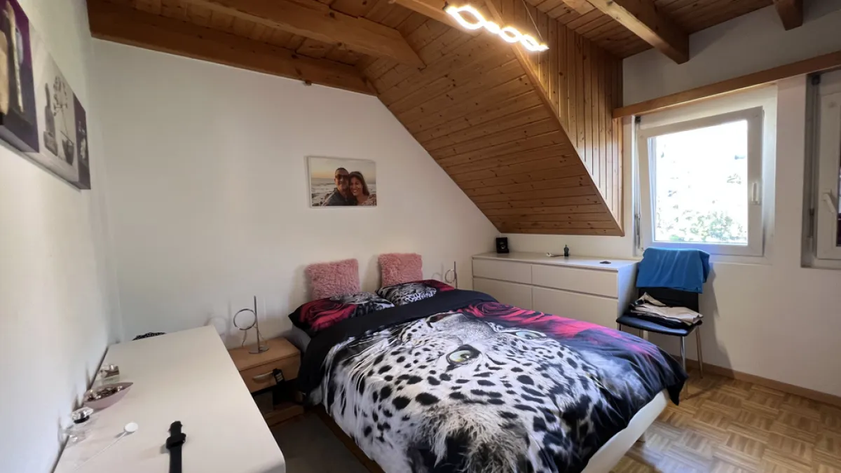 A louer 2.5 pièces au 4ème étage avec mezzanine