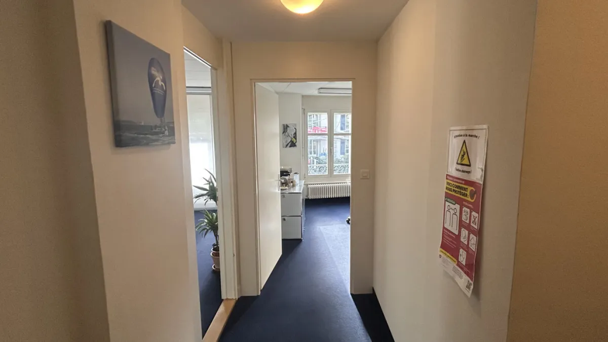Superbe bureau de 58 m2 au coeur de Lausanne