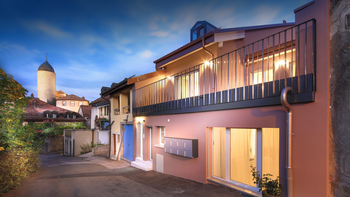 3.5 pièces au coeur de la vielle ville d'Aubonne