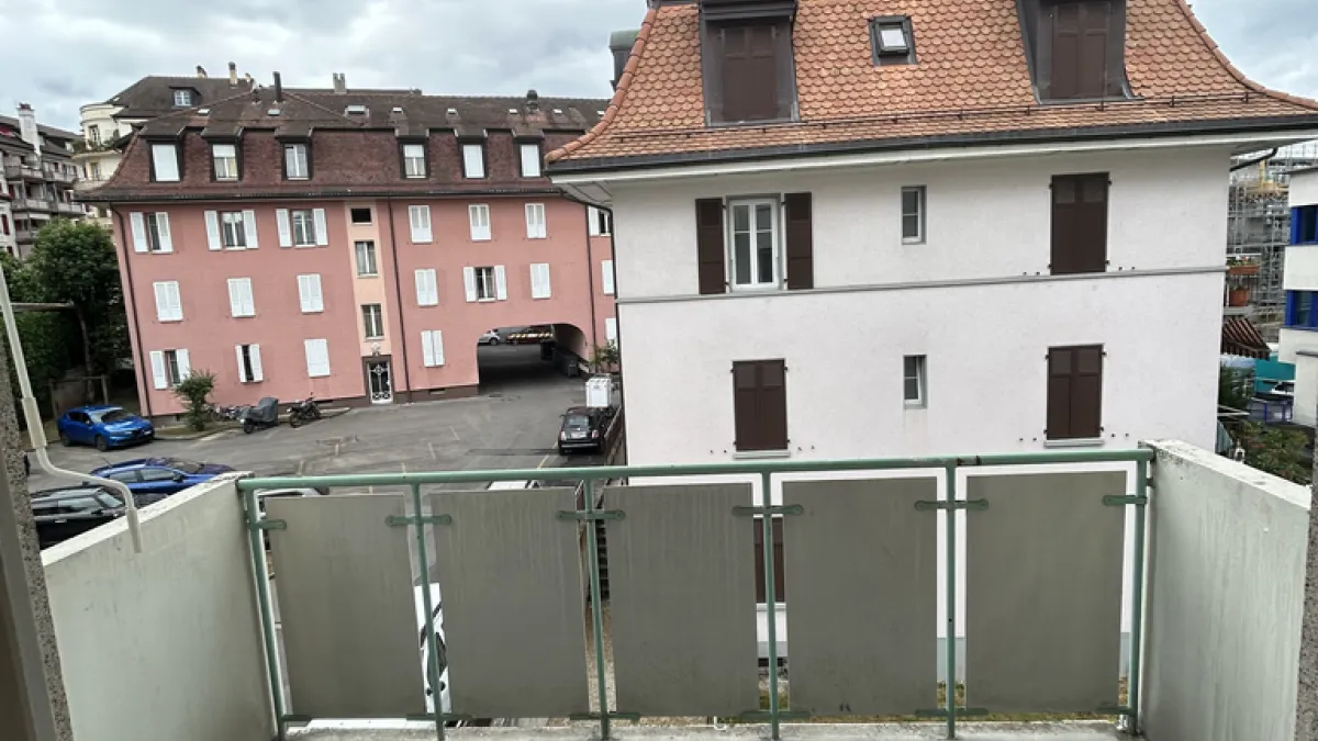 2.5 pièces à deux pas du métro sous-gare à Lausanne !!
