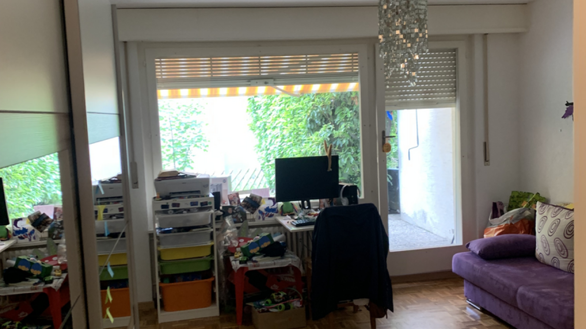 1 pièce avec jardin à Pully !