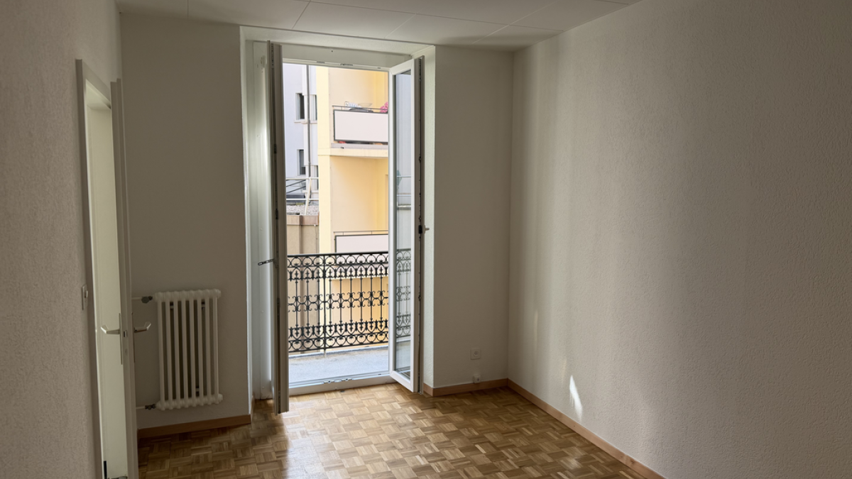 Appartement de 2 pièces avec cachet au centre ville de Lausanne
