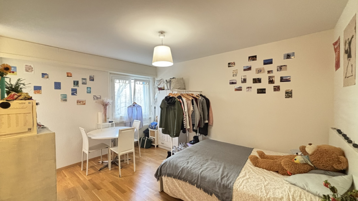 Beau studio rénové à louer dans le centre de Chavannes