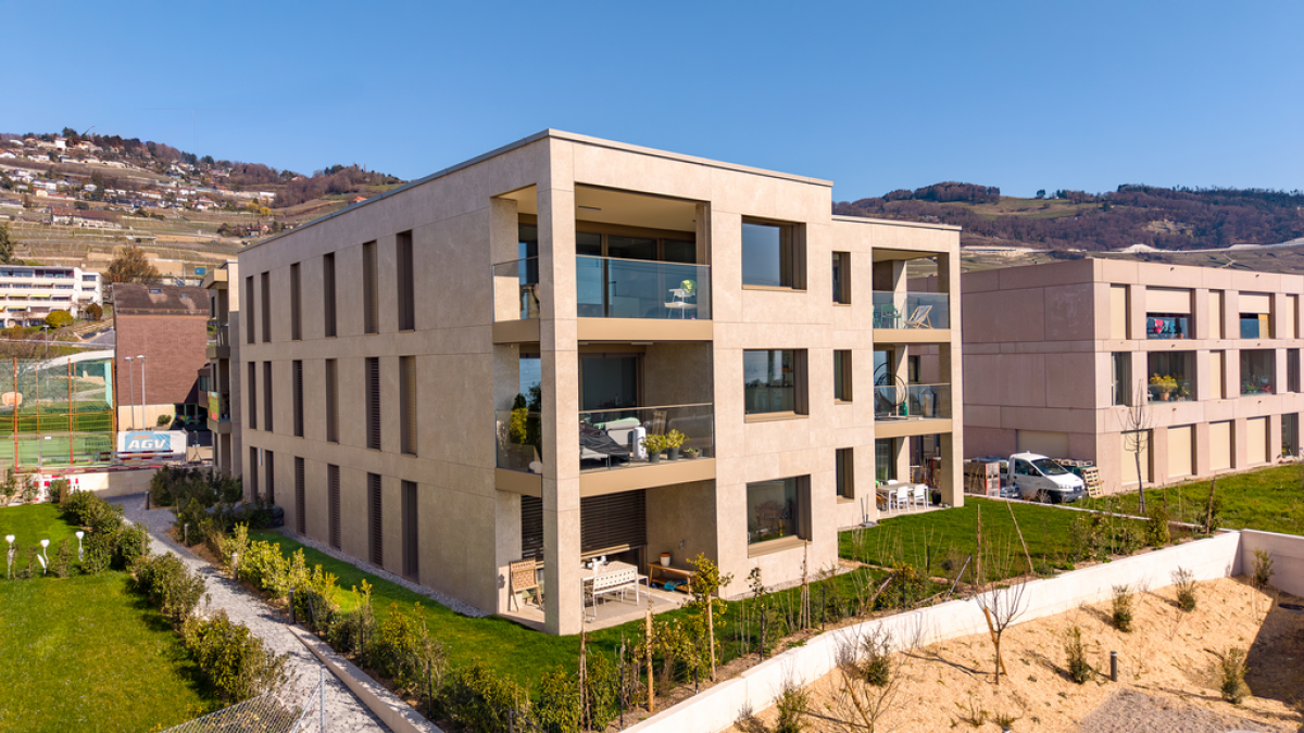 Superbe 2.5 pièces situé dans un immeuble de haut standing.