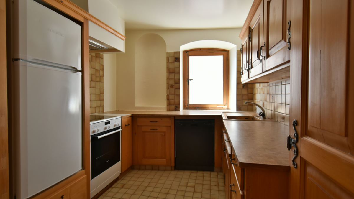 Appartement de 3 pièces au 1er étage d'un immeuble de village