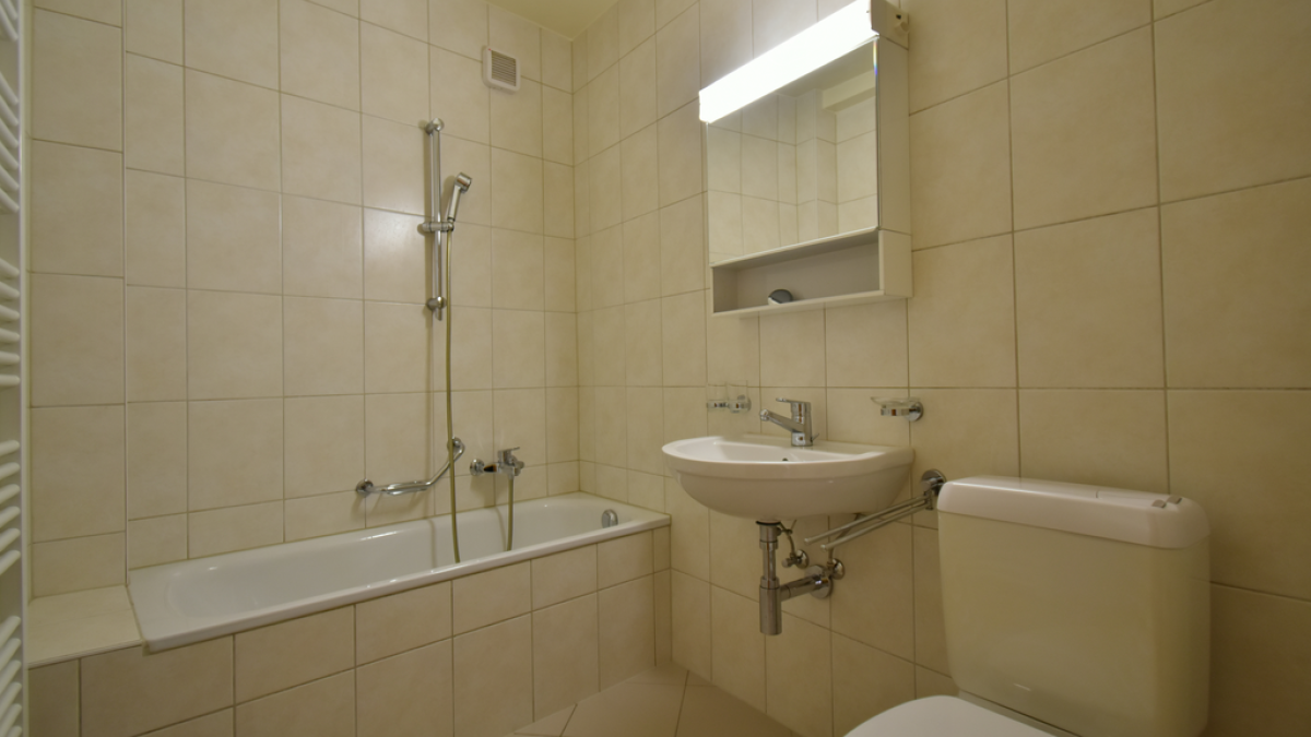 Appartement de 3 pièces au 1er étage d'un immeuble de village