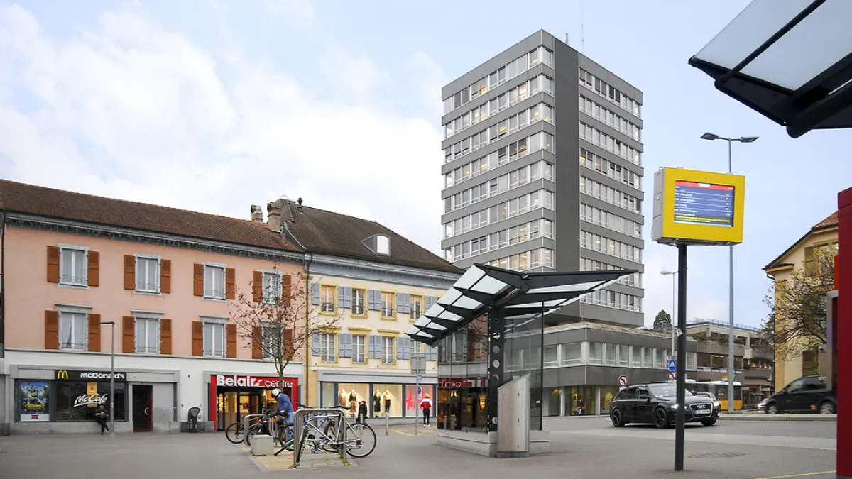 Surface commerciale de 293 m2 à louer - Centre belair Yverdon