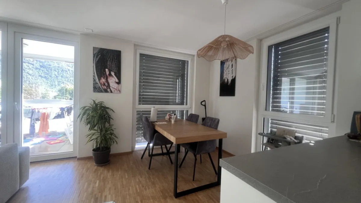 A louer 3.5 pièces au 3ème étage