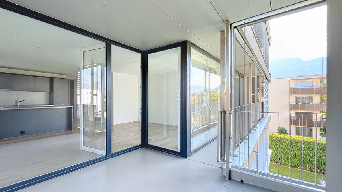 3.5 pièces avec grand balcon - Aigle 21