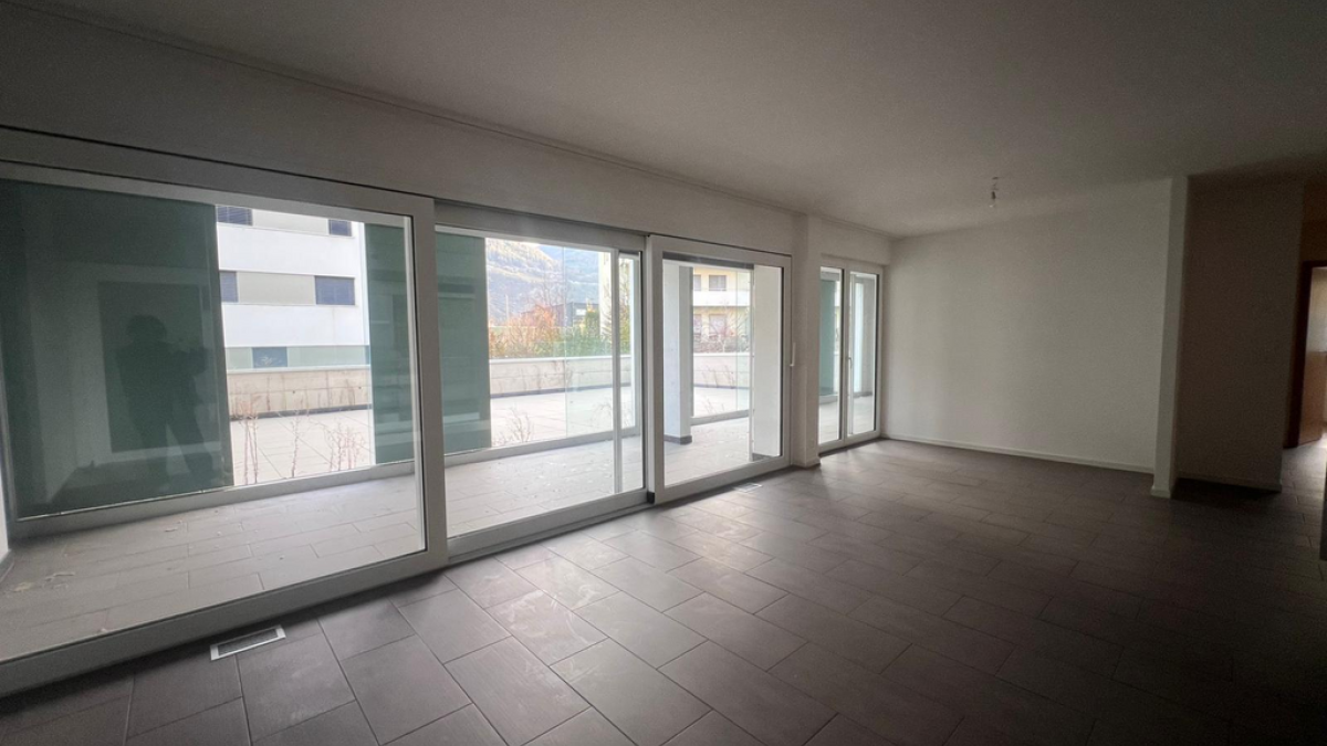 Appartement 3.5 pièces au rez avec grande terrasse