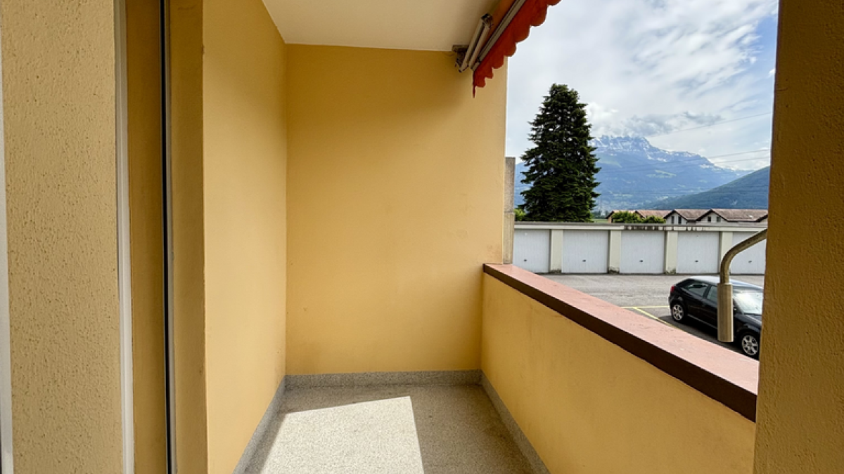 À louer - Appartement de 2 pièces au 1er étage