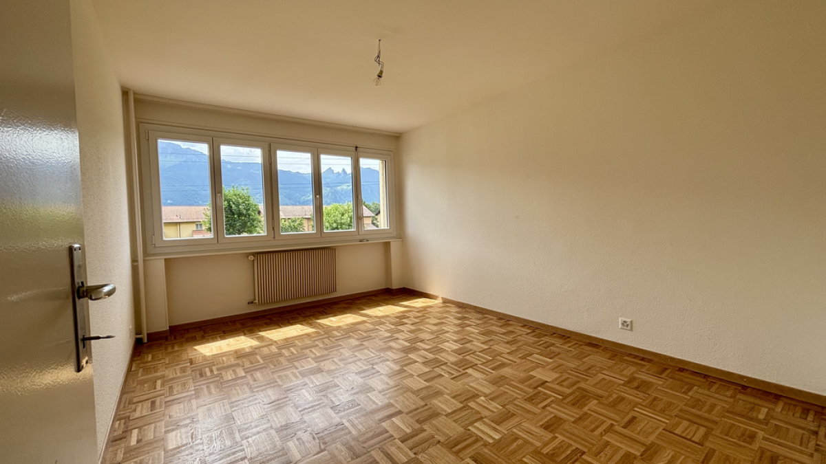 À louer - Appartement de 2 pièces au 1er étage