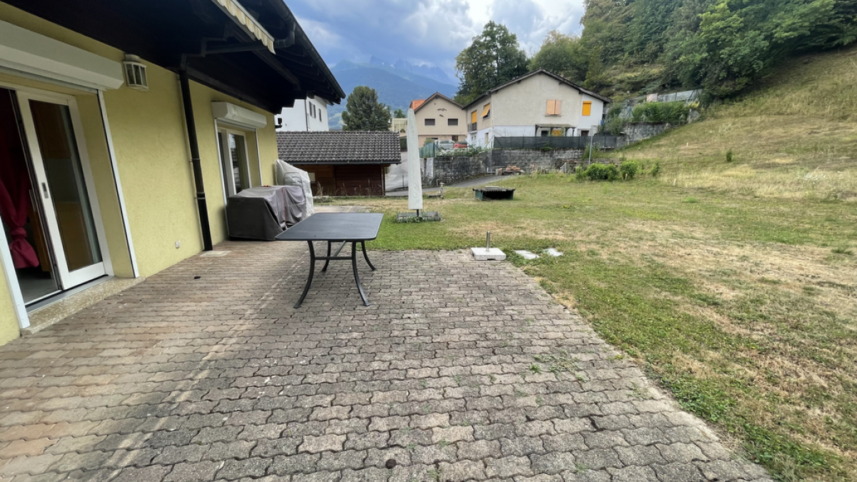 À louer - charmant appartement de 4.5pcs avec jardin privatif