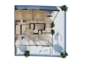 UNIQUE! Attique de 5.5 pièces de 180m2 bénéficiant d'un rooftop terrasse de 168m2 avec vue panoramique sur le lac et les Alpes