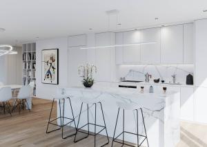 UNIQUE! Attique de 5.5 pièces de 180m2 bénéficiant d'un rooftop terrasse de 168m2 avec vue panoramique sur le lac et les Alpes