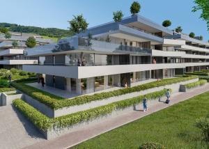 Nouvelle promotion : appartement de 5.5 pièces avec balcon couvert et terrasse