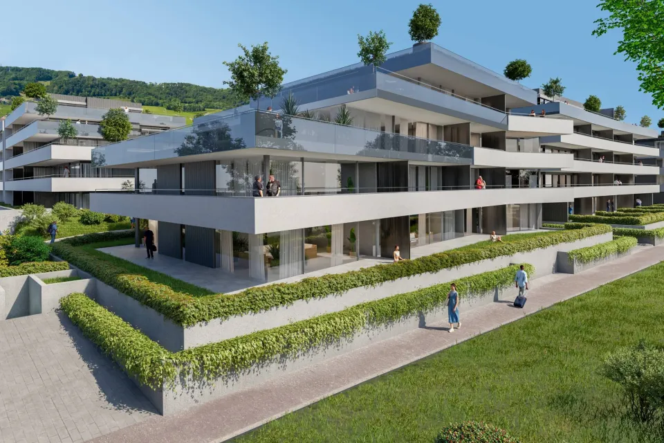 Nouvelle promotion : appartement de 4.5 pièces avec balcon couvert