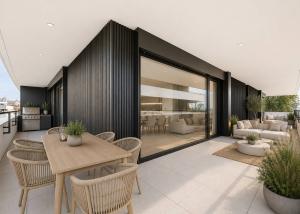 Luxueux 4.5 pièces traversant avec balcon couvert de 76m2 et vue lac