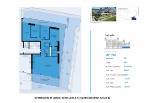 Exceptionnel 5.5 pièces au rez-de-chaussée avec terrasse et jardin privatif vue lac