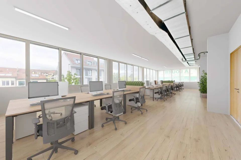 Bureaux neufs idéalement situés
