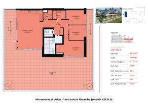 Luxueux 4.5 pièces au 2ème étage avec terrasse de 117m2, balcon de 47m2 et ascenseur privatif