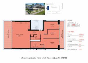 Appartement neuf de 4.5 pièces avec balcons couverts