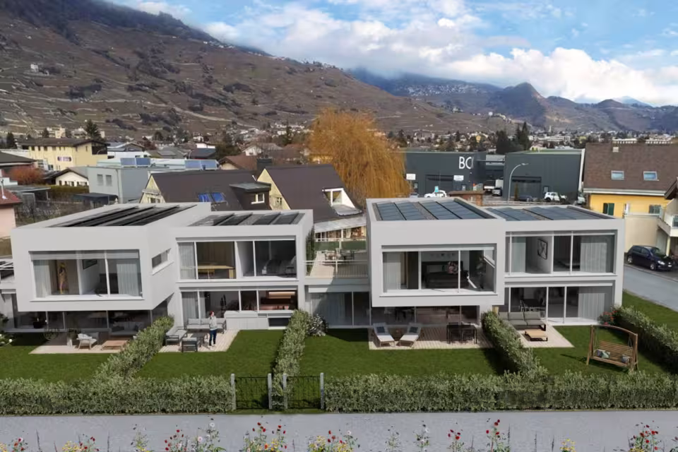 Promotion de 4 villas mitoyennes 