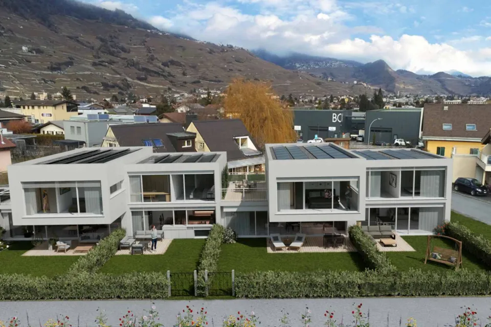 Promotion de 4 villas mitoyennes 