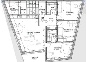 Dernier 4.5 pièces NEUF orienté sud avec balcon - Découvrez-le en immersion 3D !