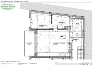 Résidence neuve à Chailly ! Appartement de 2.5 pièces avec balcon plein sud