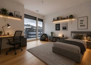 Nouvelle promotion : appartement de 5.5 pièces avec balcon couvert et terrasse