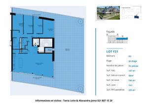 Appartement neuf de 5.5 pièces avec balcon couvert et rooftop terrasse