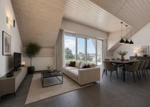 Attique de 5.5 pièces avec vue sur le lac Léman