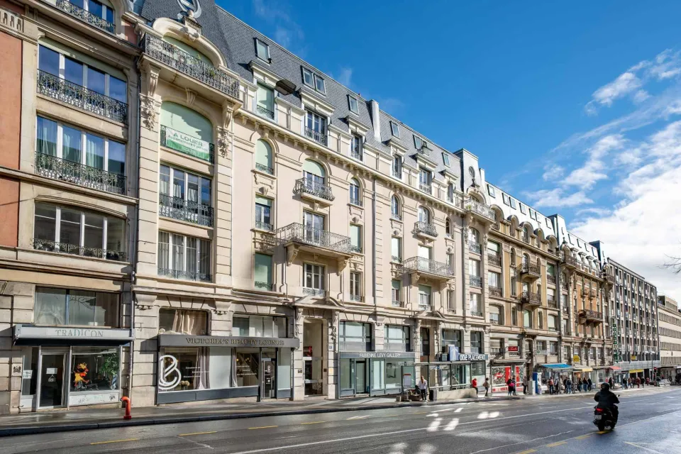 La plus belle vitrine de Lausanne et une visibilité parfaite.